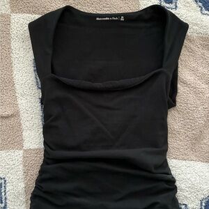 Abercrombie & Fitch Black Ava Top